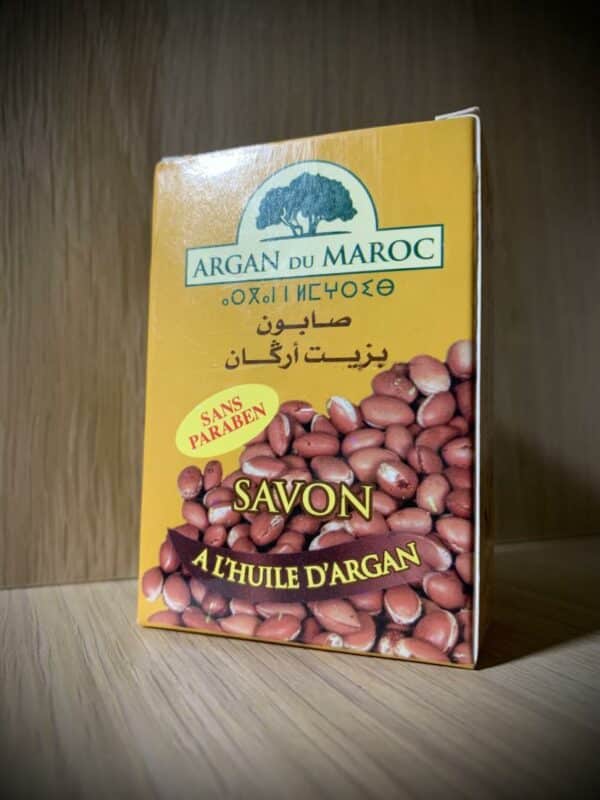 Savon à l’Huile d’Argan du Maroc : Douceur Naturelles (80gr)