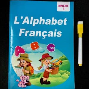 Livre – J’écris et j’efface pour apprendre l’Alphabet