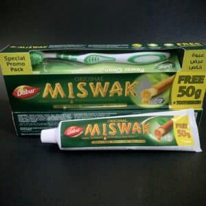 Dentifrice Miswak – Orignal Dabur (170gr) + Brosse à dent OFFERT