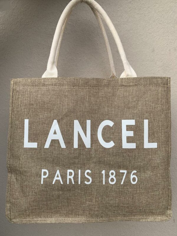 Sac en toile de jute personnalisé