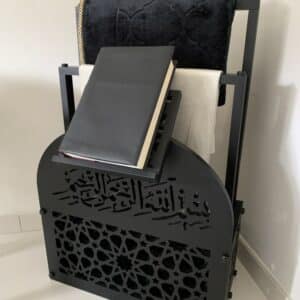 porte tapis de prière et coran